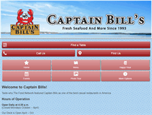 Tablet Screenshot of capbills.com